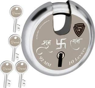 S-Guard Iron Glossy Deadbolts