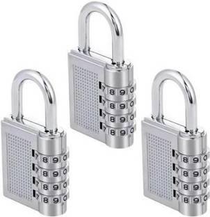 kenjji Silver Polished Electronic locks