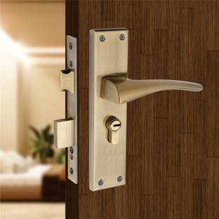 QORP LOCKS Stainless Steel, Aluminium Glossy Handlesets
