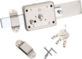 AMIGOS INTERLOCK SS Steel, Iron Glossy, Polished Smart Lock