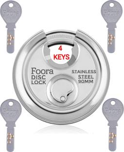 Foora Stainless Steel Glossy Smart Lock