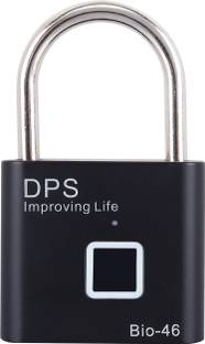DPS BIO-46 Keyless Rechargeable Fingerprint Padlock Smart Door Lock Smart Door Lock