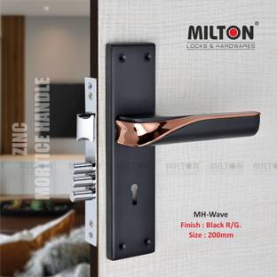 MILTON Zinc Alloy Polished Handlesets