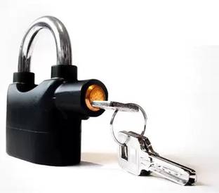 PreciousPearl Steel, Iron Metallic Smart Lock