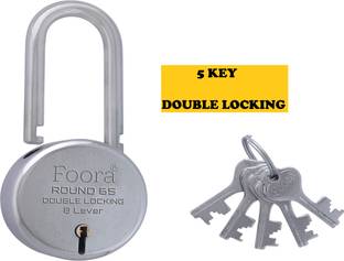 Foora Silver Chrome Door levers