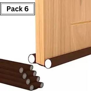 DEAGAN Double Sided Under Door Protector/Seal Cover Twin Draft Blocker Guard with Dust (Pack of 6 ,39 ...