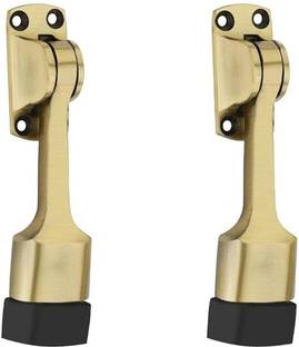 Sunglova Aluminium door Stopper Bullet 5 Inchesnches Aluminium Door Stopper Bullet 5 Inches Antique Pack Of 2 Door Mounted Door Stopper