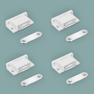 Plantex Door Catcher Magnet/Door Magnet/Door Stopper/Drawer Magnet for Cabinet/ Magnetic Catcher for Door/Door Hardware/Pack of 4 Door Mounted Door Stopper