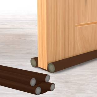 ZAITRA Sound-Proof Reduce Noise Energy Saving Vinyl Weather Stripping Under Door Twin Draft Stopper, Door Sealing Strips for Home DOOR STOPPER Door Mounted Door Stopper