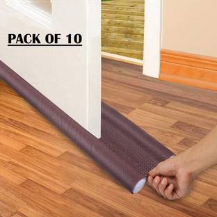 Zureni ZU-DG-36-10 Door Draft Stoppers Adjustable 36 Inches Double Sided Twin Air Stopper Noise Blocker (Pack of 10, Max Door Width - 3 cm) Door Mounted Door Stopper