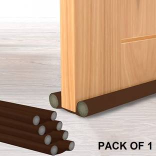 Mumuxu Door Bottom Sealing Guard Strip ( Pack of 1) (Brown, 39 Inch) Floor Mounted Door Sealing Strip Guard_42inch (pack of 1) Door Mounted Door Stopper