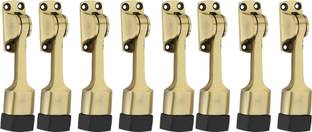 Decuds DEC-05-DS-AN-P8 Super Quality Aluminum Door Stopper Rubber for home Antique Finish (Pack Of 8) Door Mounted Door Stopper