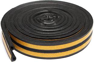 NISHIV Self-Adhesive EPDM Sealing Strip Rubber Insulation Weather Proof dust Proof Door Mounted Door Stopper