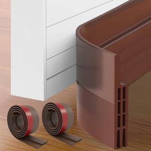 TORIVO 2 Pack Door Draft Stopper, 39" L Under Door Draft Blocker, Door Mounted Door Stopper