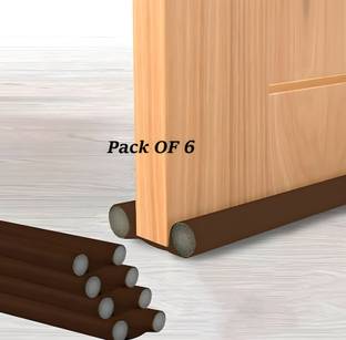 BloomKitchen (Pack Of 6) 39" Door Guard Door Draft Fabric Cover Guard Door Mounted Door Stopper