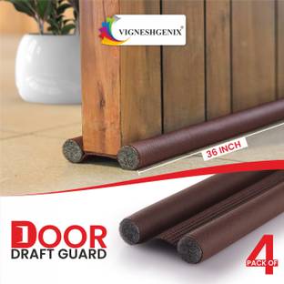 Vigneshgenix Door Guard (36 Inches, Pack of 4) Gap Filler for Door Bottom Seal Strip Door Mounted Door Stopper