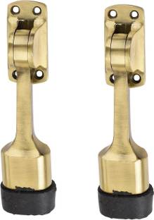 Metal Growers 2 Pack, 5 inch Aluminium Door Stopper | Antique Finish | Kickdown door stopper DS-101-BA-102 Door Mounted Door Stopper