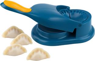 Nainika Store 2 in 1 Dumpling Maker | Ghughra | Momos Maker Machine Plastic Continuous Dough Maker