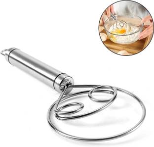 Takshhaven Atta Maker Tool | Dough Maker | Flour Kneader | Atta Mixer | Dough Kneading Tool Stainless Steel Spiral Dough Maker