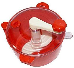 FIVANIO Dough Maker (Atta Maker) for Chapati, Paratha, Tandoori Roti, Lassi Maker, Cream Plastic Detachable Dough Maker