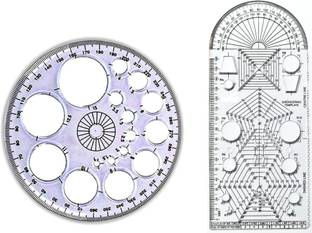 Book birds Pro circle and Engineering template stencil Drafting Kit