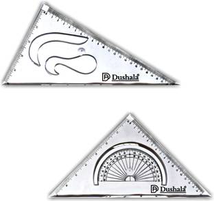 DUSHALA Set squares for Engineering drawing / Professional Drafting Kit