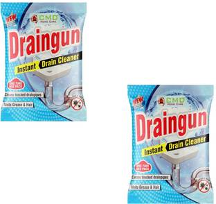 CMD Draingun instant DrainCleaner &Drainage Block Remover,Washbasin,Pipe,SinkCleaner Powder Drain Opener