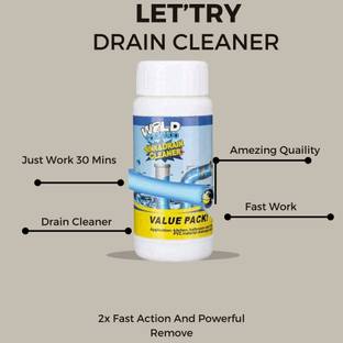MOKSH ENTERPRISEE Drain Cleaner Powder Effective Sink Cleaner Drain Blockage Remover Powder Drain Opener