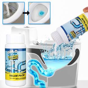 aadienterprise Drain Sink Cleaner Powder,Drain Cleaner & Clog,Automatic Toilet Blockage Cleaner Powder Drain Opener