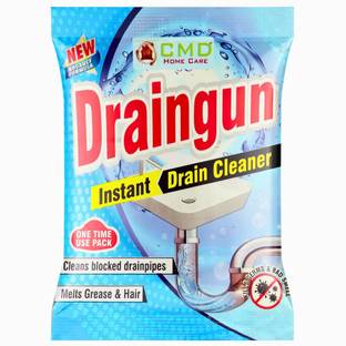 CMD Draingun instant DrainCleaner &Drainage Block Remover,Washbasin,Pipe,SinkCleaner Powder Drain Opener