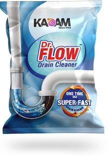 KADAM Dr. Flow Cleaning Powder (50g x 16Pcs), Easy & Effective clog remover, Powder Drain Opener