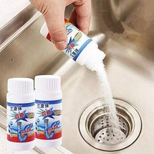 Antiq Mart Powerful Sink & Drain Blockage Cleaner Powder, Drain Cleaner Powder Drain Opener