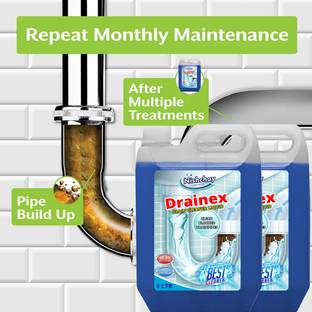 NISHCHAY Prime Powerful Sink & Drain Blockage Cleaner Powder Cleaning Liquid Drain Opener Liquid Drain Opener