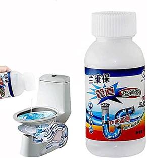 HRUNIQUE Drain Blockage Cleaner Remover, Automatic Toilet, Unclogs for Regular Use Powder Drain Opener