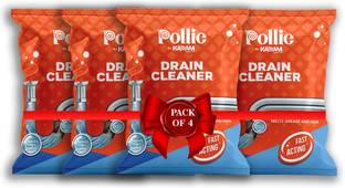 KADAM Pollie Drain Cleaning Powder, Easy & Effective clog remover, Powder Drain Opener Powder Drain Opener
