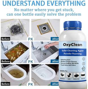SCENTORA New Oxyclean-Activated Toilet Cleaning Powder Powder Toilet Cleaner