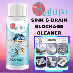 RAHIPA Drain Blockage Cleaner Sink Cleaner Powder,Drain Cleaner & Clog Powder Powder Drain Opener