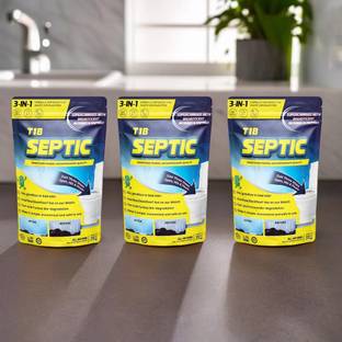 T1B Septic Cleaner Powered By MagnEfficient Microbes and Enzymes Powder Drain Opener