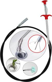 Godworks Drain Pipe Cleaner Tool Clog Remover, Sink Cleaner Stick, Multi Used Plunger Crystal Drain Opener