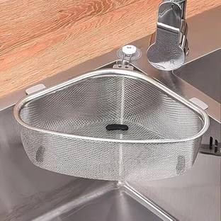 Washify Basin Stainless Steel Push Down Strainer