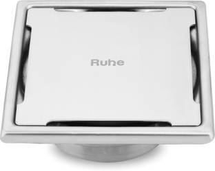 RUHE Floor Stainless Steel Push Down Strainer