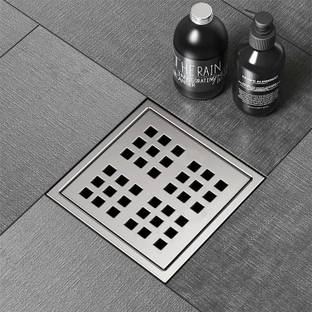 Fossa Floor Stainless Steel Push Down Strainer