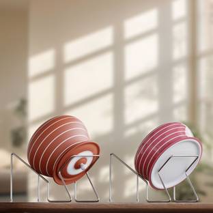 Vigneshgenix ((PACK 0F 2))HANDI STAND Rice Drainer Stand Rice Strainer Stand Hands Strainer