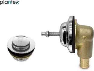 Plantex Bathtub Brass Pop-Up Strainer