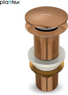 Plantex Bathroom Sink, Basin, Bathtub, Kitchen Sink Brass Pop-Up Strainer