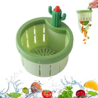 DHANVI ENTERPRISE Kitchen Sink Plastic Push Down Strainer