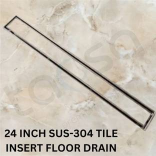 Tapsa Floor Stainless Steel Push Down Strainer