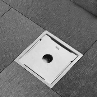 RUHE Floor Stainless Steel Push Down Strainer