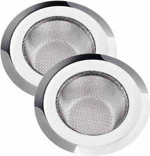 VIJAY EXPORT Kitchen Sink Stainless Steel Push Down Strainer