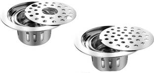 SAKHUJA TRADERS Floor Stainless Steel Pop-Up Strainer